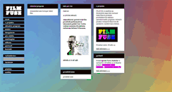 Desktop Screenshot of filmfuse.cz